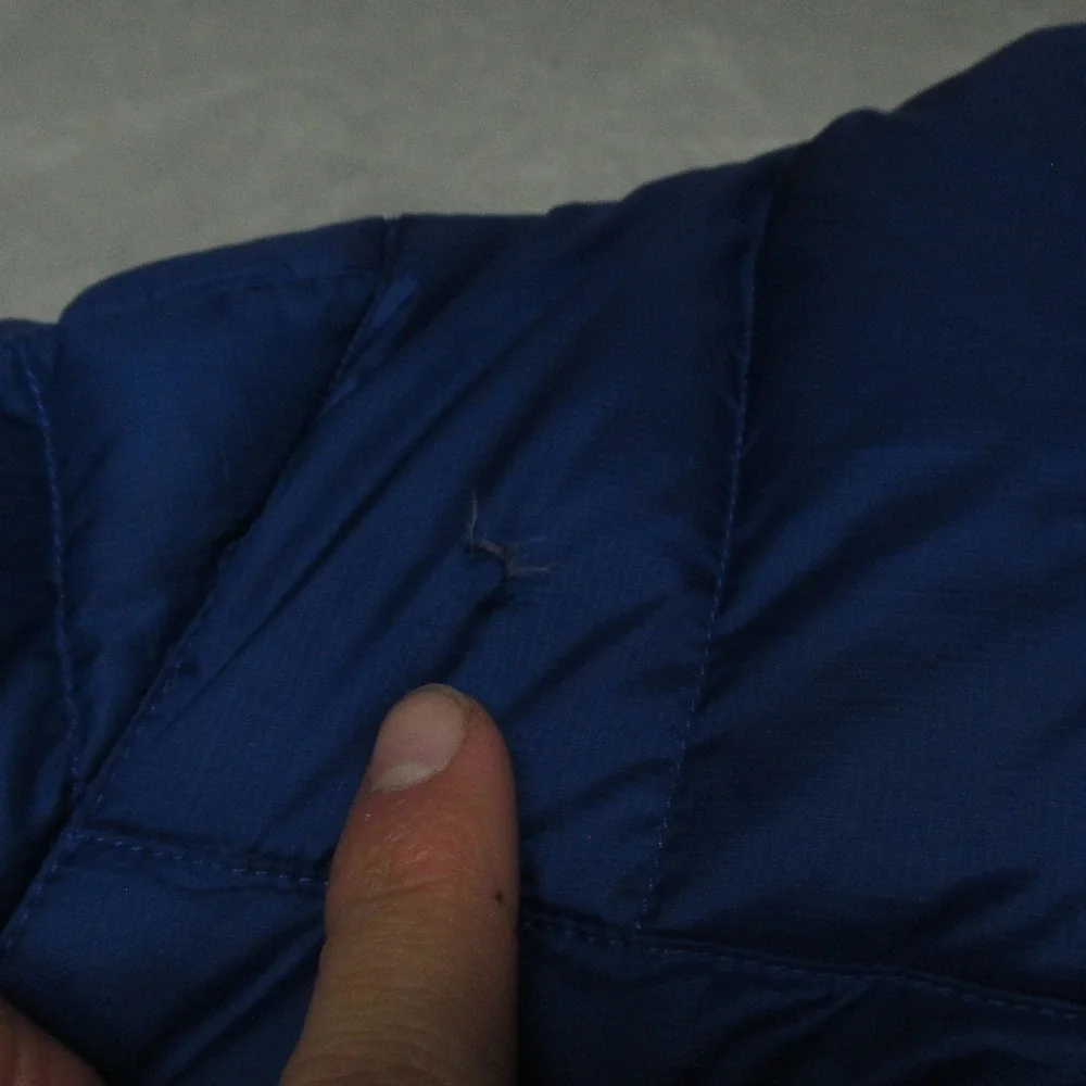 REI Down Jacket Boys‎ XL 18 Blue Full Zip Quilted Light Insulated Warm Puffer